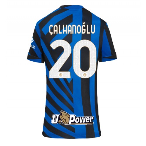 Ženski Nogometni dresi Inter Milan Hakan Calhanoglu #20 Domači 2024-25 Kratek Rokav